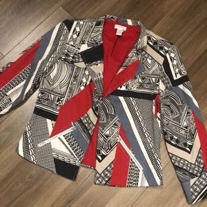 Chico’s Printed Blazer